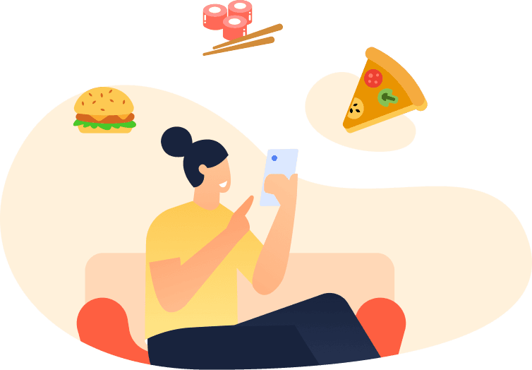 Customer places order